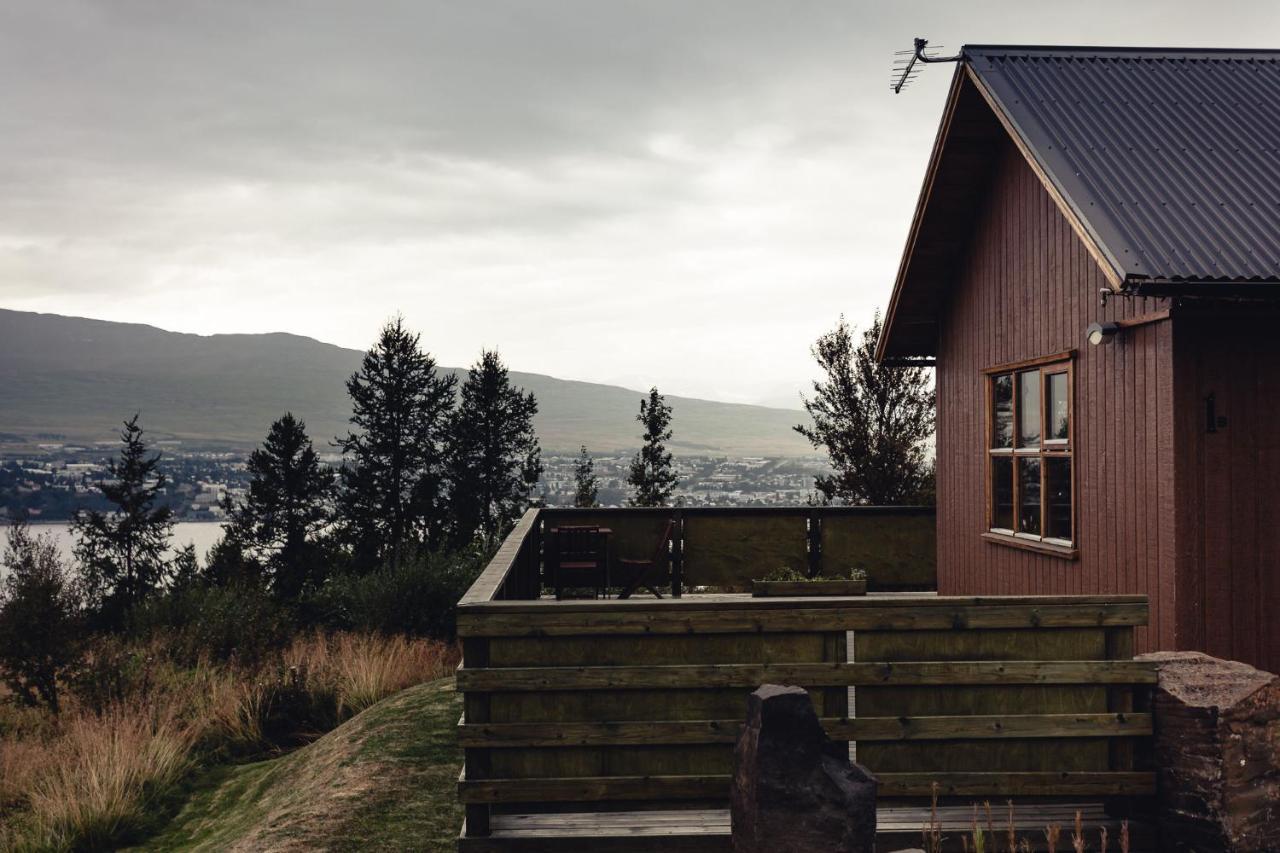 Bjoerkin - Cozy Cabin With Excellent View Akureyri Exterior foto